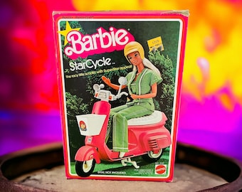 Barbie StarCycle Scooter #2149 With Original Box, Mattel 1978