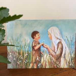 Carte fête des mères pastel "Marie"