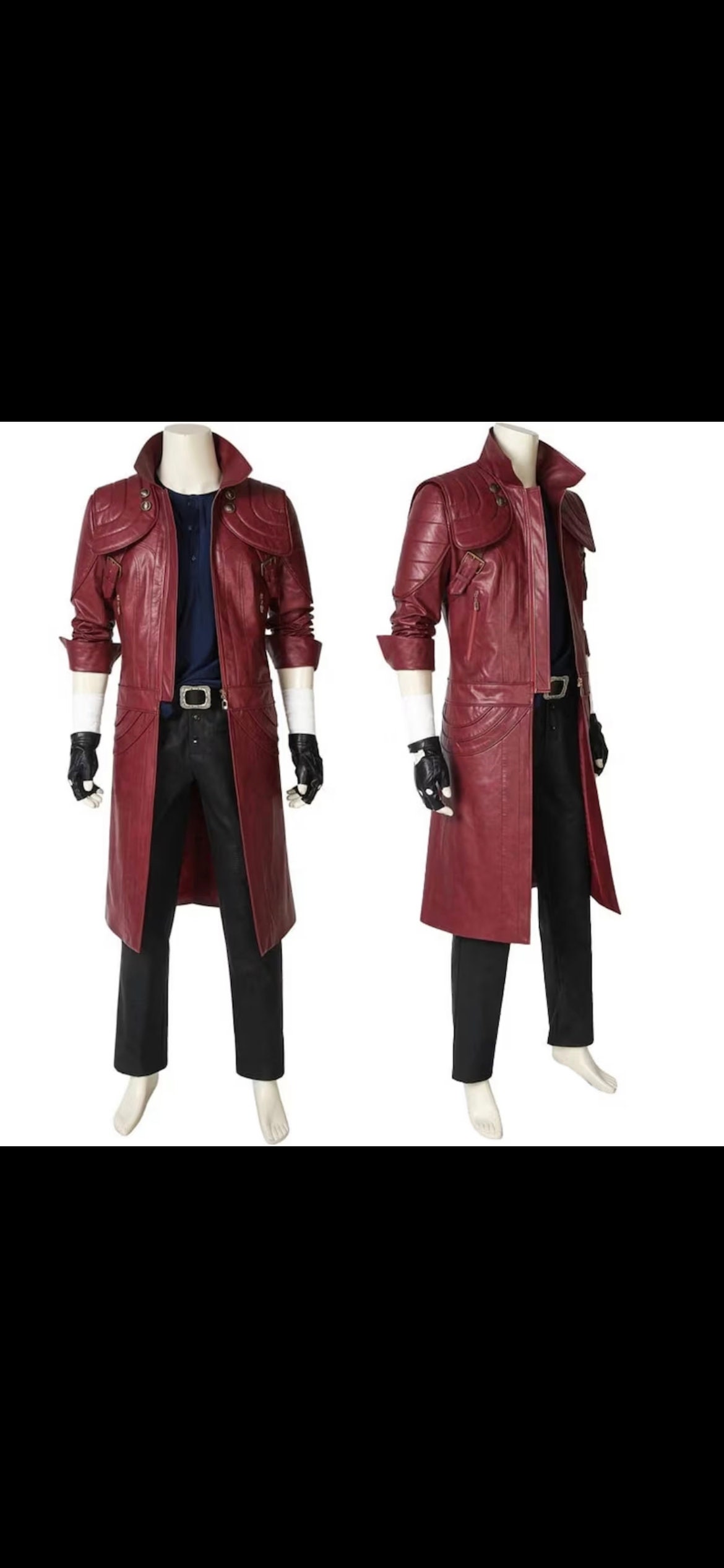 DEVIL MAY CRY 5 DANTE LEATHER TRENCH COAT