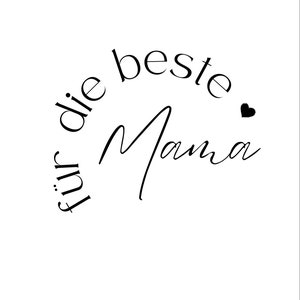 Stempel für die beste Mama // Holzstempel Geschenkanhänger // Geschenkstempel/ Muttertag Bild 2