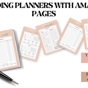 THE PRO Digital Wedding Planner | Wedding Planning Checklist | Wedding Planner Printable| Wedding Planner PDF| Wedding Planner Kit | Wedding