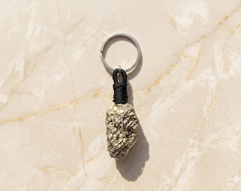 Pyrite Crystal Keychain – Money Magnet Pocket Charm