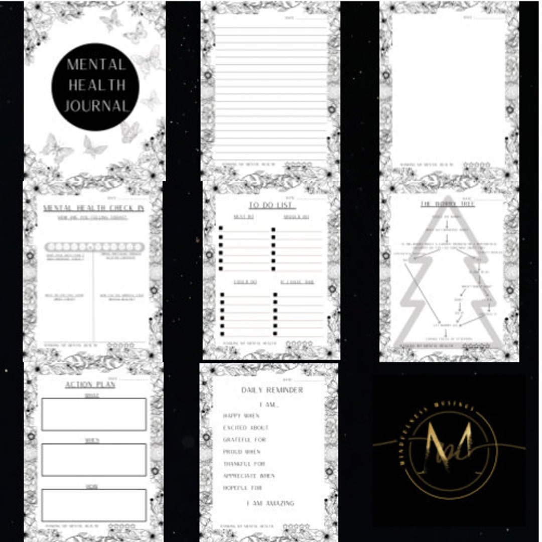 Mental Health Journal Template For Goodnotes Flowers And Etsy mental-health-journal-template-for-goodnotes-flowers-and-etsy