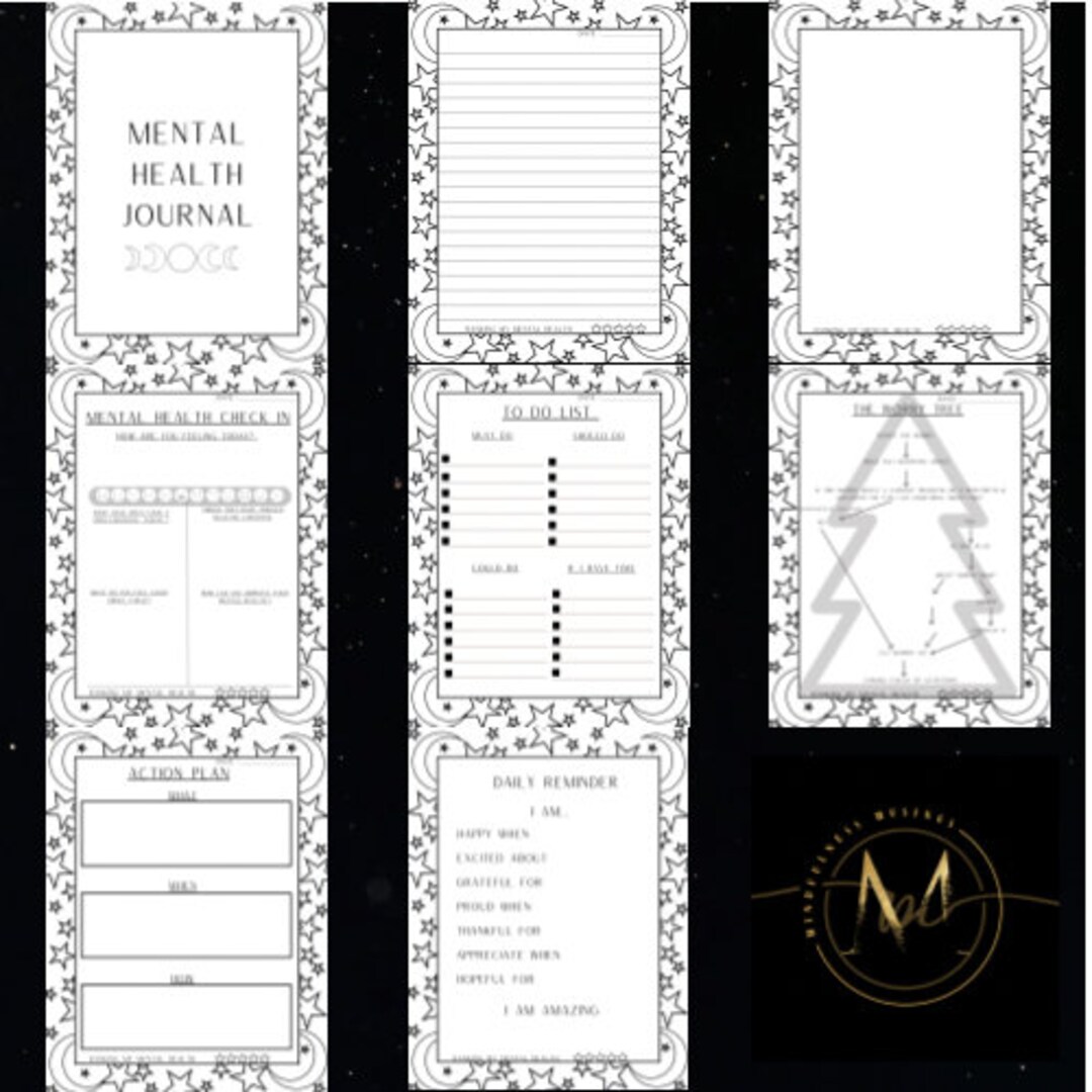 Mental Health Journal Template For Goodnotes Stars And Moon Etsy mental-health-journal-template-for-goodnotes-stars-and-moon-etsy