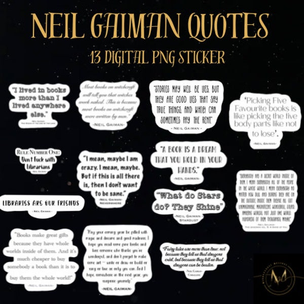 Neil Gaiman - Etsy