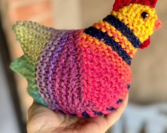Emotional Support Huhn Jr.® Strickmuster