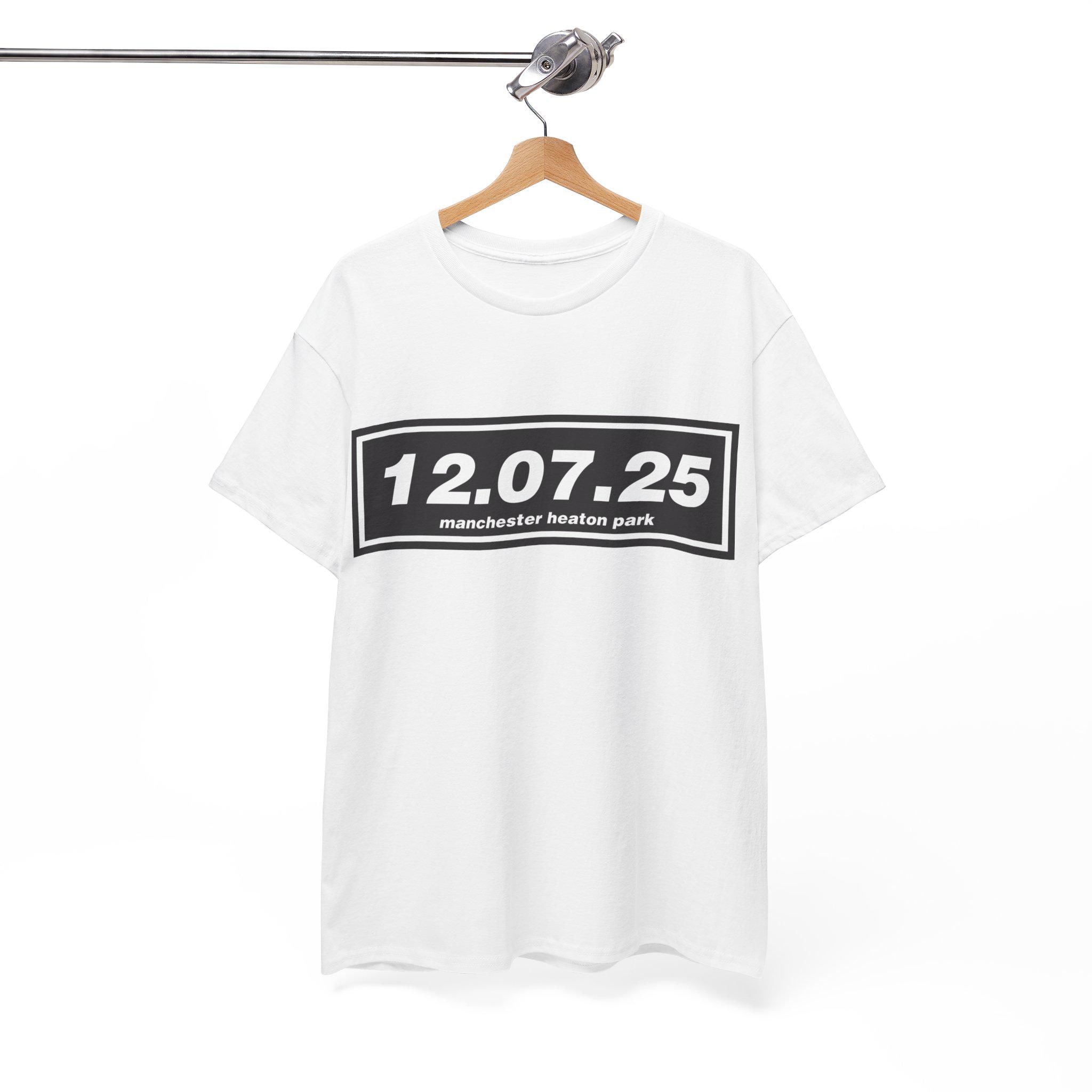 Manchester購入 正規品 oasis Live'25 Tシャツ M oasis live '25 マンチェスター公演 (千秋楽) 限定Tシャツ M