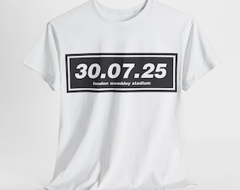 Oasis Live'25 03.08.25 Wembley Oasis Tour T Shirt 2025 - Etsy