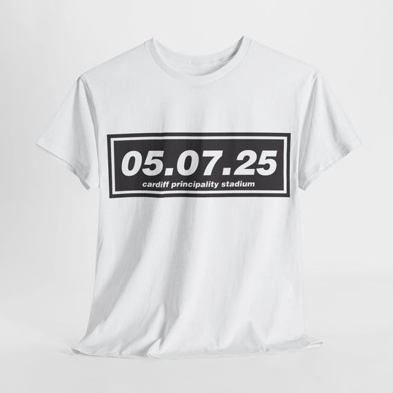 Oasis Live'25 05.07.25 Cardiff Oasis Tour T Shirt 2025 - Etsy