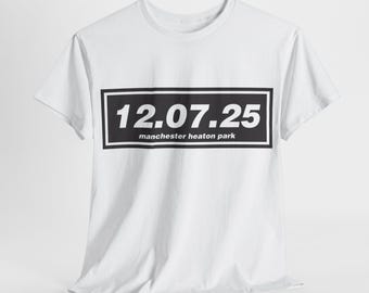 Manchester購入 正規品 oasis Live'25 Tシャツ M oasis live '25 マンチェスター公演 (千秋楽) 限定Tシャツ M