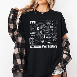 Muster Album Collage Comfort Farben Shirt, Tour Tshirt, Kelsea, Trendy
