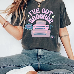 I Got Baggage Shirt, Patterns Tour, Kelsea Comfort Colors Tee
