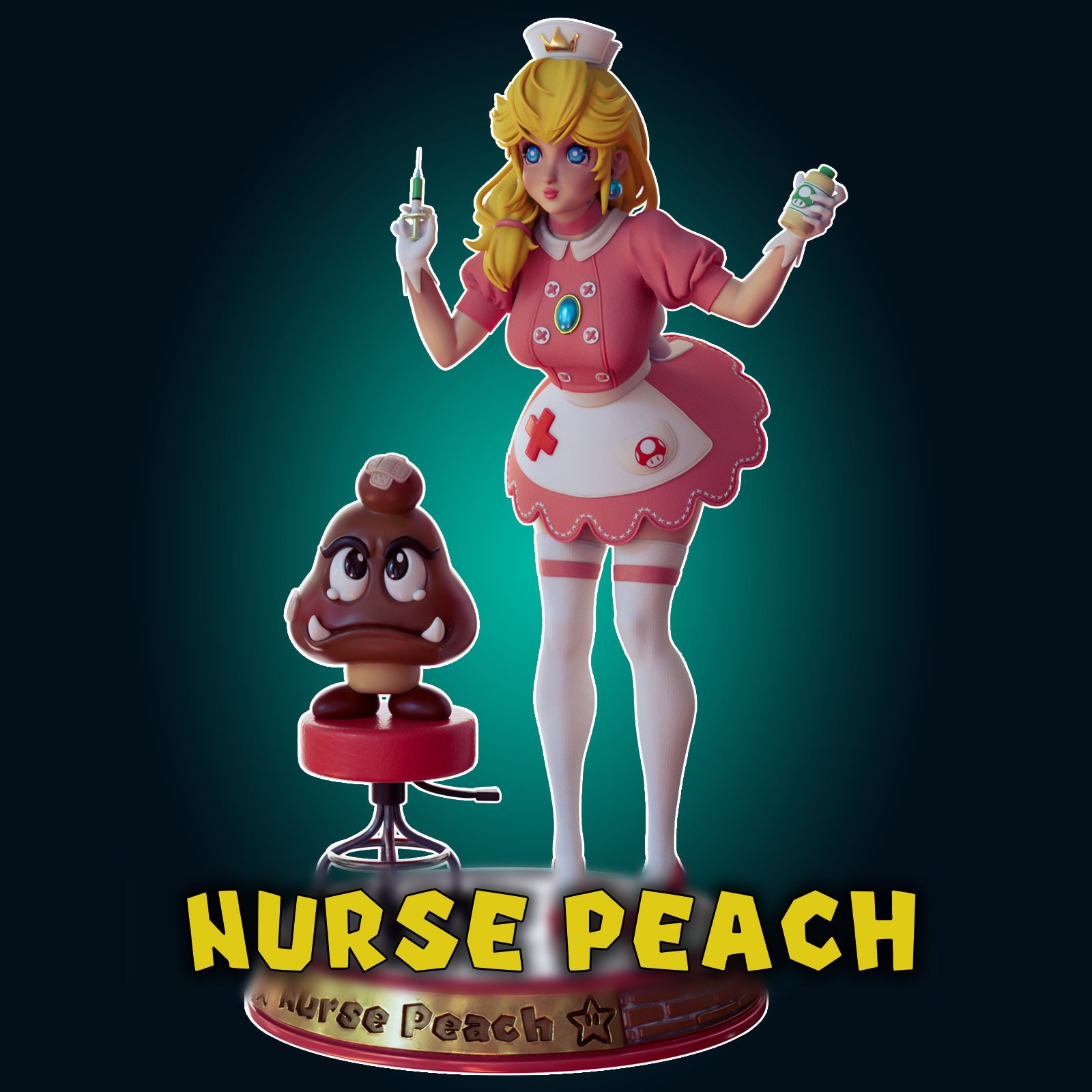 Princess Peach Puppet – Hashtag Collectibles