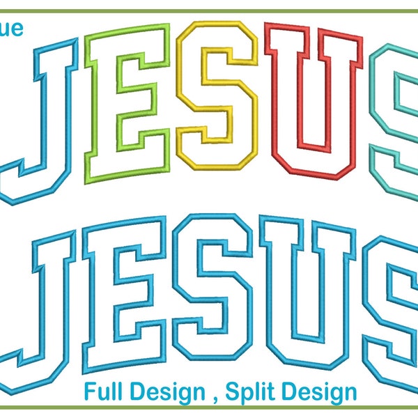 Jesus Applique Embroidery Satin Stich Design Christian Cross Designs Embroidery