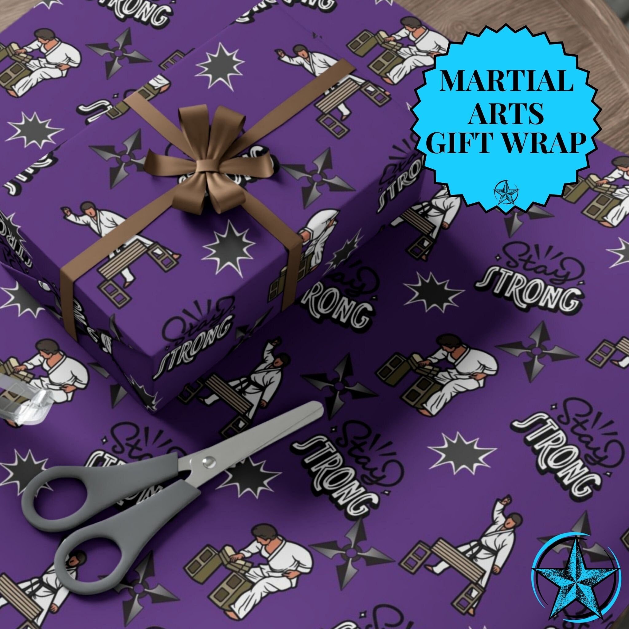 Martial Arts Wrapping Paper