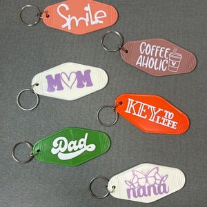Motel Style Key Chains