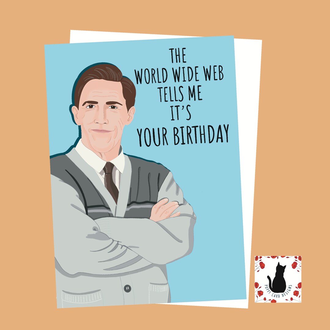 Gavin and Stacey Uncle Bryn TV Comedy Funny Birthday Greeting Card 5x7 ...