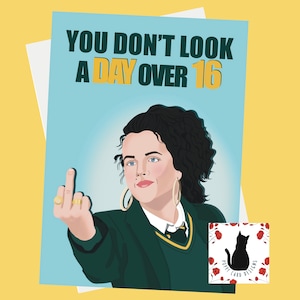Derry Girls Birthday Card: Funny TV Comedy Greeting