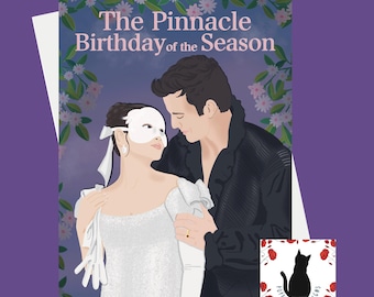 Tarjeta de cumpleaños de Benophie Bridgerton: Fan Art de Pinnacle TV (12,7 x 18,8 cm)