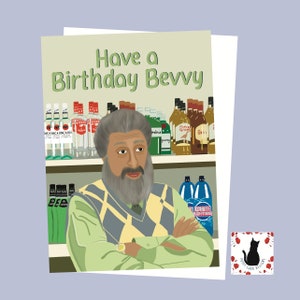 Navid Still Game Birthday Card: Funny TV Comedy Greeting (5x7 inch)