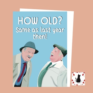 Still Game Birthday Card: Jack and Victor Funny Greeting (5x7 inch)