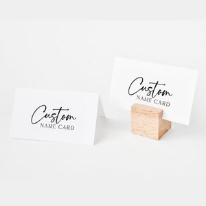 Minimalist Place Cards, Wedding Place Card Templates, Modern Place Card Template, Printable Name Card, Editable Food Card