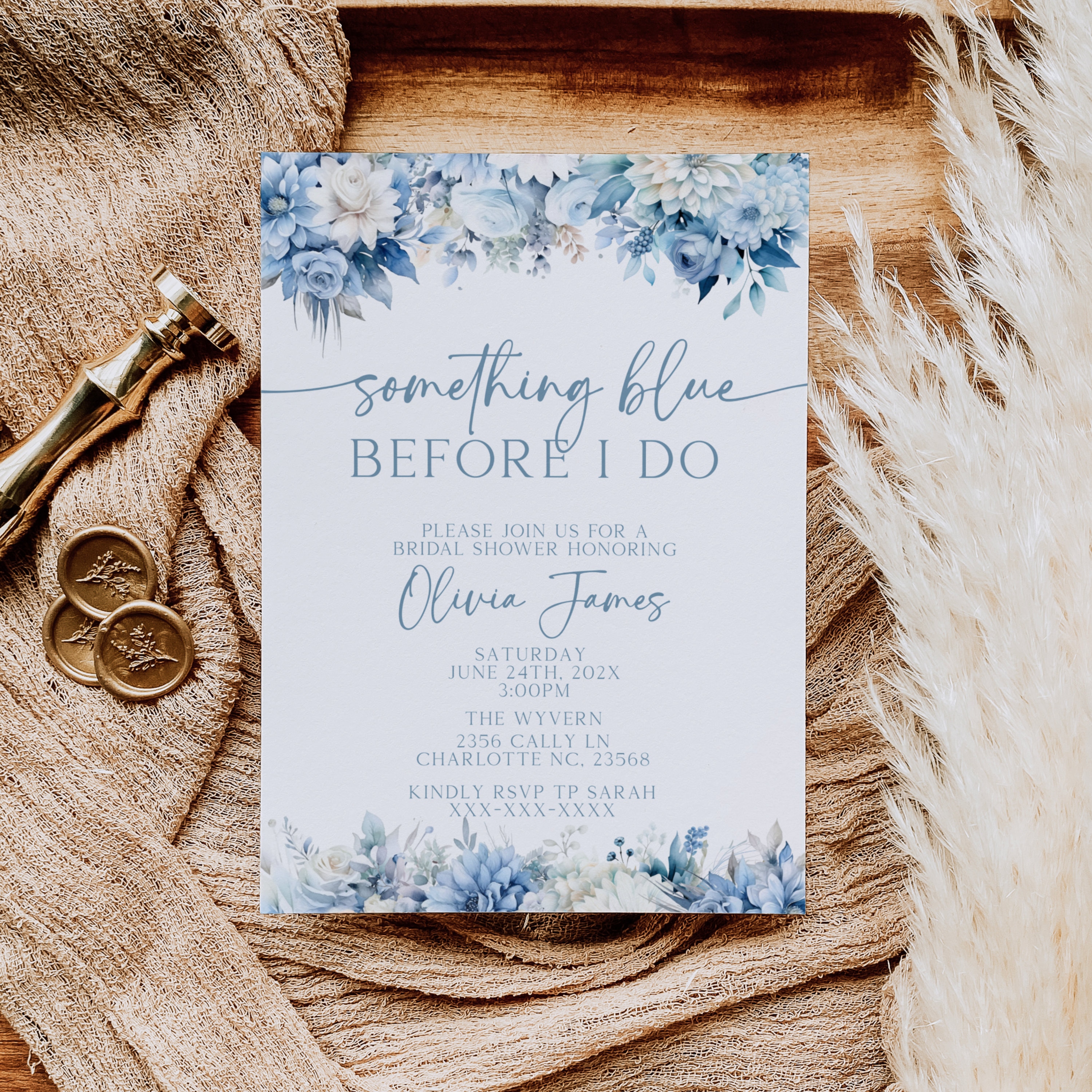 something blue before i do bridal shower dress Luxe Bridal Shower Vibes with Something Blue for Priscilla Doueihy