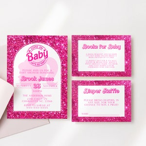 Barbie digital invitations sale