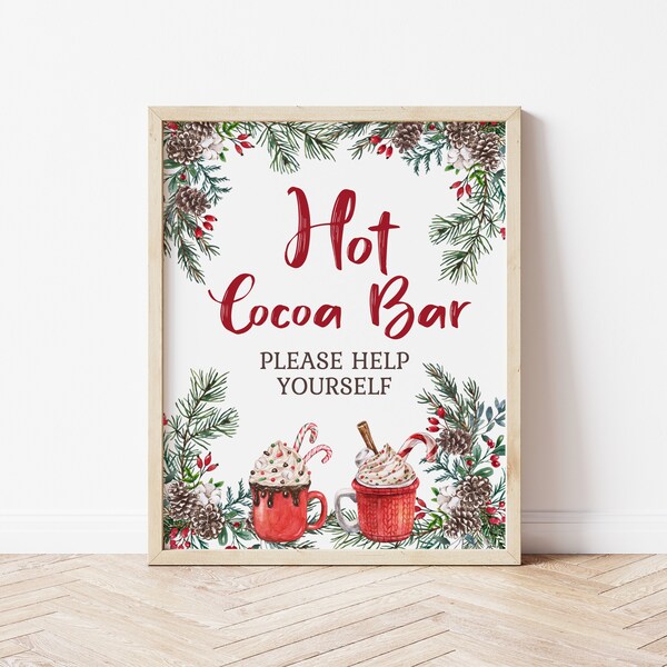 Hot Cocoa Bar Sign - Etsy