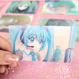 Hatsune Miku Motion Card – Dynamic Anime Bookmark Gift