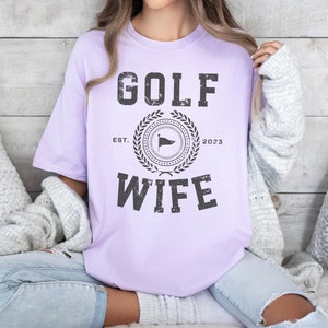 Übergroßes Golf Frau Shirt, süßes Golf Shirt, Golf Shirt für Sie, verlassenes Golf Frau Shirt, Golf Witwe Geschenk, Golf Frau Geschenk, Vintage Shirt
