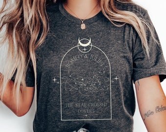 Romeo and Juliet Shirt: Star-Crossed Lovers Theatre Gift