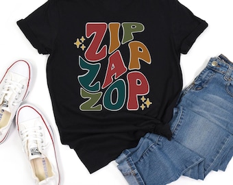 Zip Zap Zop Theatre T-Shirt: Drama Teacher Gift