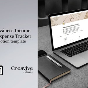 Business Income & Expense Tracker - Notion Template