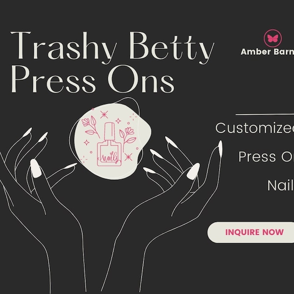 Trash Betty Press On Nails