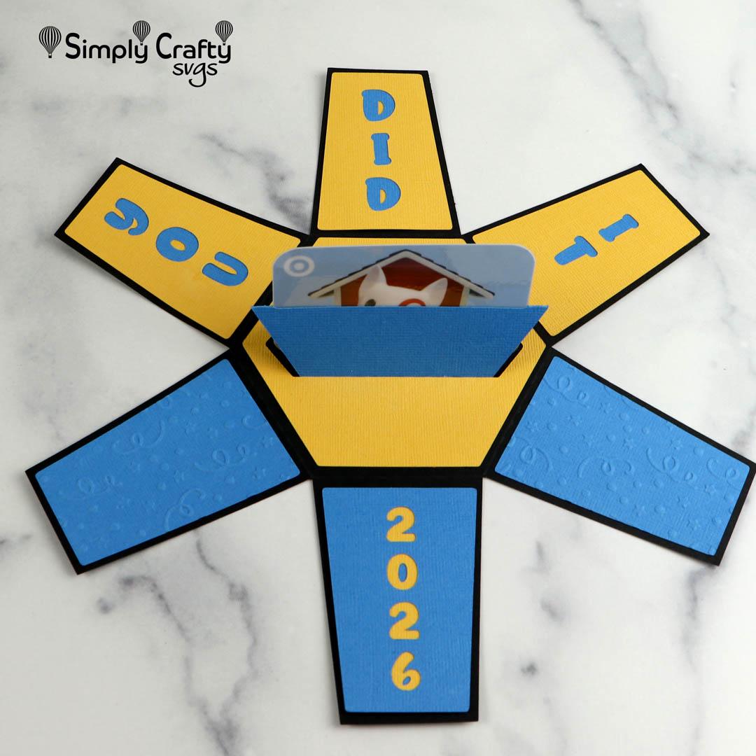 Graduation Explosion Box SVG for 2025 - 2030. Graduation Hat Explosion ...