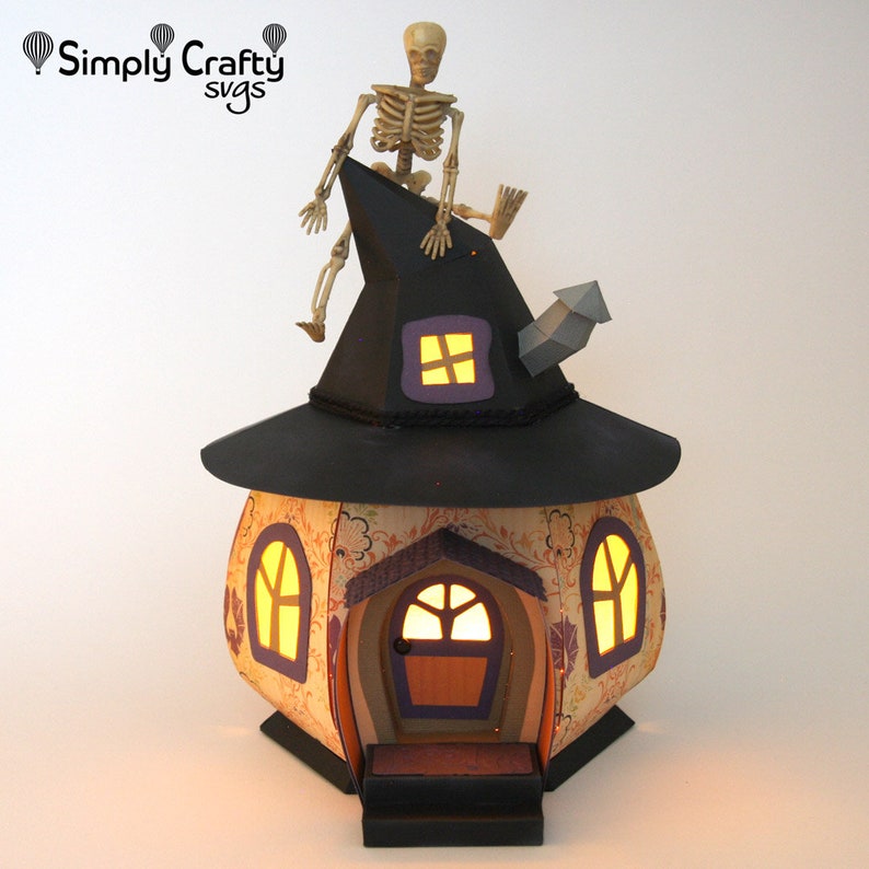 3D Wicked House Halloween SVG