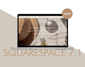Modello Squarespace di Anna James