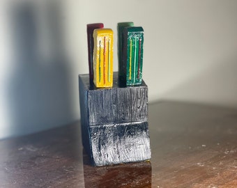 Handbemalte Streumesser