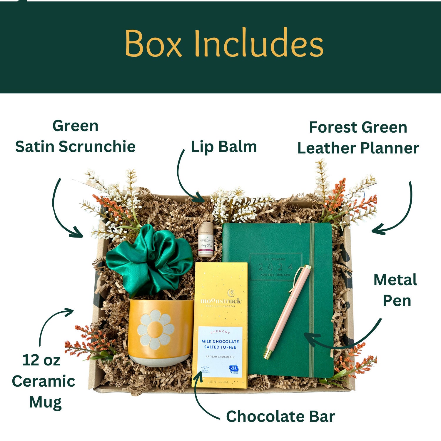 2024 Planner Gift Box, Planner Gift Box for Coworker, Teacher Care