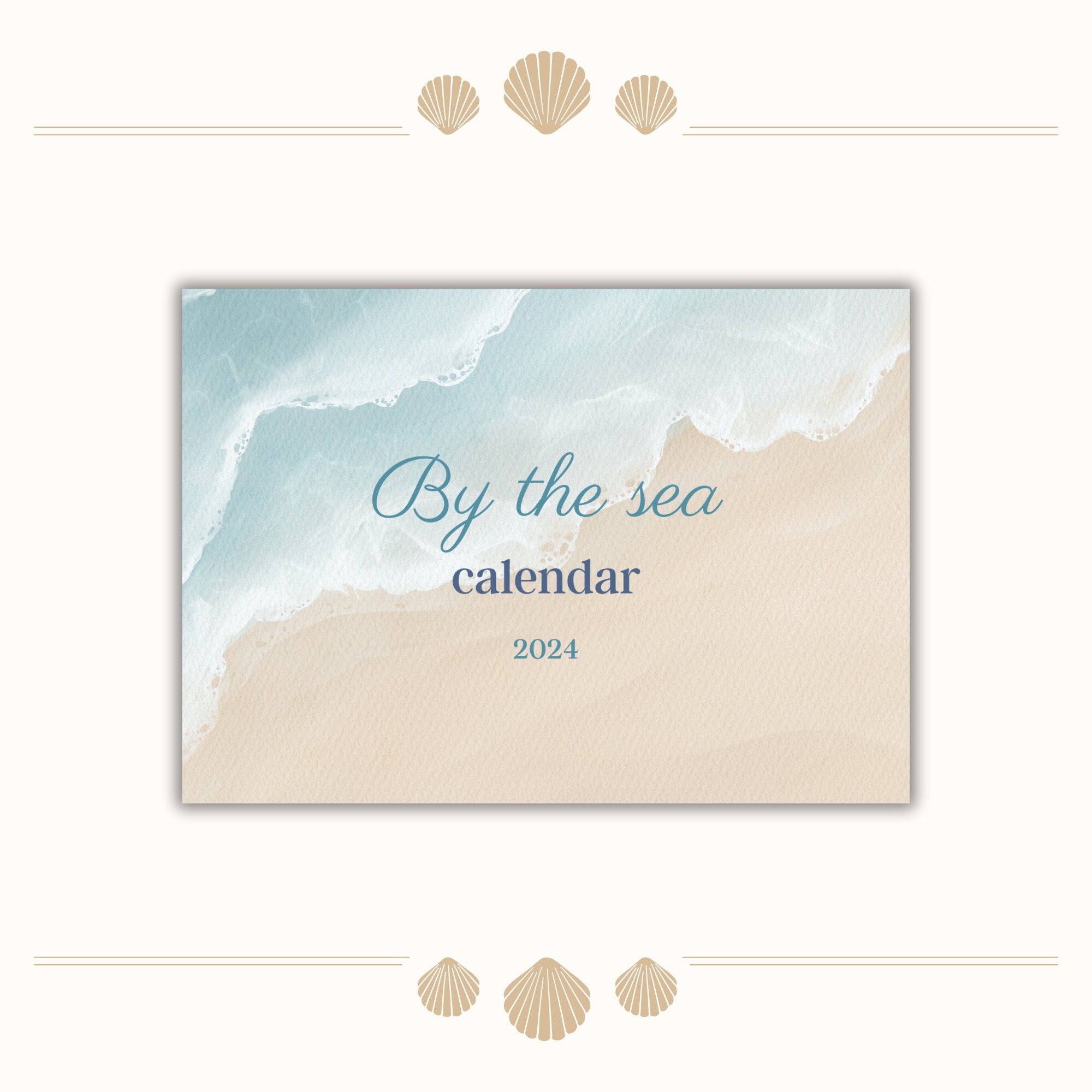 Seaside Calendars - Etsy