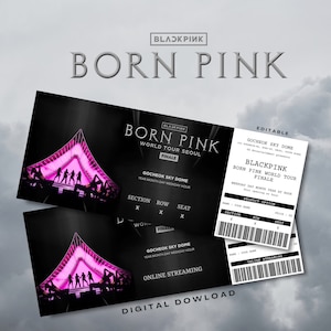 Kpop Blackpink Concert The Show Photo Cards Self Made Album Photocard Blink  Gift