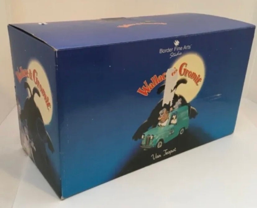 Wallace & Gromit Curse of the Were Rabbit Teapot Anti Pesto Van Aardman Etsy UK
