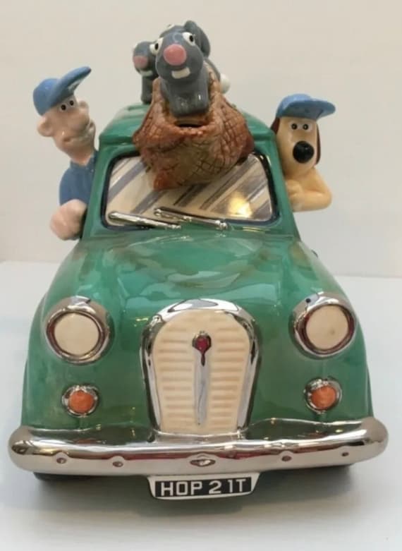 Wallace & Gromit Curse of the Were Rabbit Teapot Anti Pesto Van