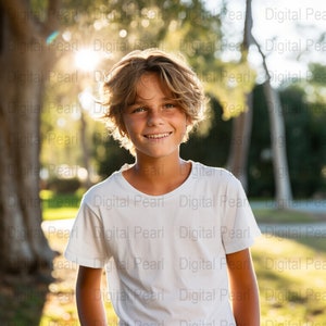 Kids Bella Canvas 3001 White Kids Shirt Mockup Bundle Girls T-Shirt Mock up White Summer Mockup Toddler Tshirt Mock Ups Tshirt Mockup Bundle