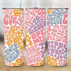 20 oz Skinny Tumbler Sublimation Wrap Design, Straight & Tapered Wrap, Tumbler Wrap, Tumbler PNG, Instant Download