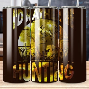Deer hunter 20 oz Skinny Tumbler Sublimation Wrap Design, Straight & Tapered Wrap, Tumbler Wrap, Tumbler PNG, Instant Download