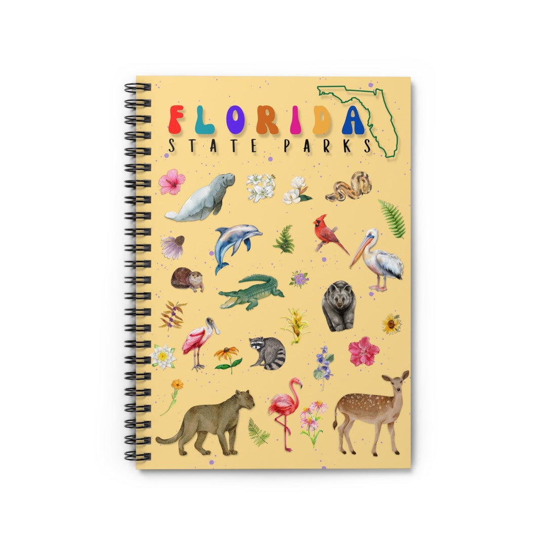 Florida State Parks Flora Fauna Notebook Journal - Etsy