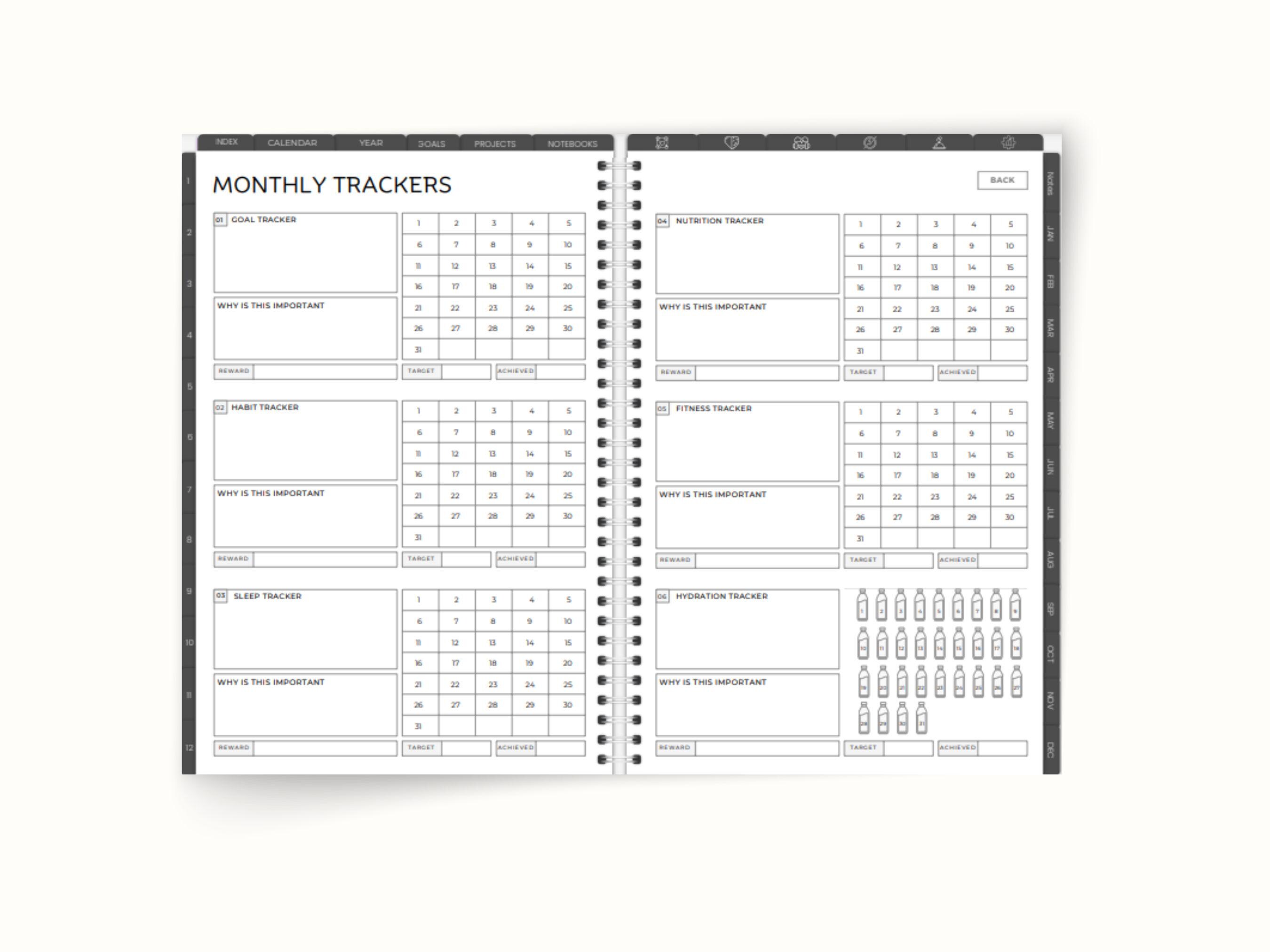 Mega Adhd Planner Bundle for Adults Printable, Ultimate Life Planner ...