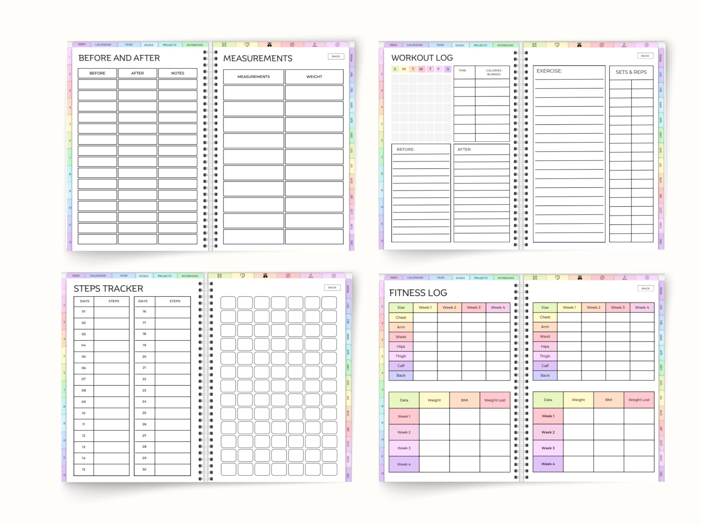 Mega Adhd Planner Bundle for Adults Printable, Ultimate Life Planner ...